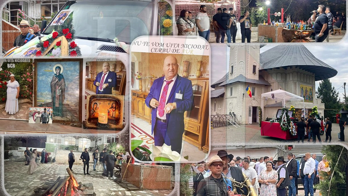 Dragoș Stănescu, „Cerbu de aur” de la Ciurea, a fost jelit 4 zile și 4 nopți. În weekend s-a aruncat cu bani pentru „bulibașa la toată galaxia”: „Așa e la noi tradiția, să aibă pe lumea cealaltă de toate” - FOTO/VIDEO