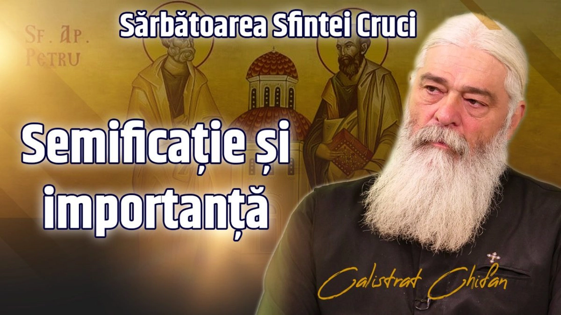 LIVE VIDEO - Părintele Calistrat Chifan de la Mănăstirea Vlădiceni din Iași, în studioul BZI LIVE, despre importanța și minunile semnului Crucii