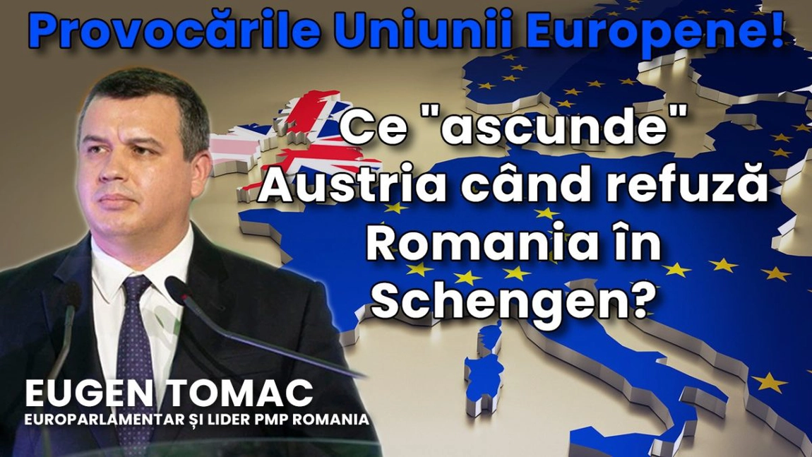 LIVE VIDEO - Europarlamentarul Eugen Tomac, liderul PMP România la BZI LIVE vorbește despre criza din țară și provocările Uniunii Europene
