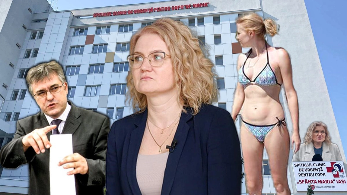 Managerul Alina Belu a instalat teroare sub imperiul ei, la Spitalul „Sf. Maria”. Președintele Consiliului de Administrație tremură de frica blondei cu apucături de dictator: „Dacă nu mă citați în articol, o să vă dau toate informațiile pe care le doriți”- FOTO