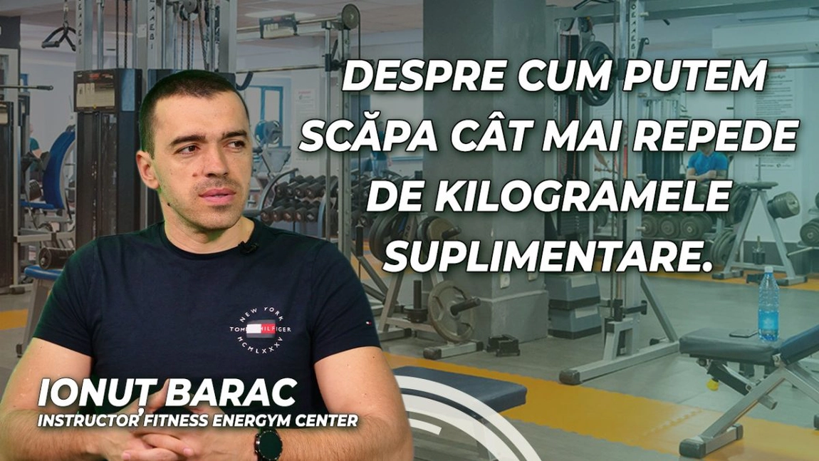LIVE VIDEO - Ionuț Barac instructor fitness, Energym Center, discută în emisiunea BZI LIVE despre cum putem scăpa cât mai repede de kilogramele suplimentare - FOTO