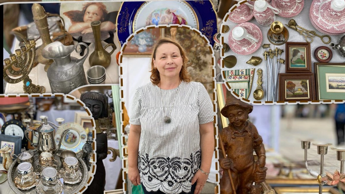 Această femeie are obiecte de colecție vechi și de o sută de ani: „Pasiunea pentru artă a plecat din familie” - GALERIE FOTO