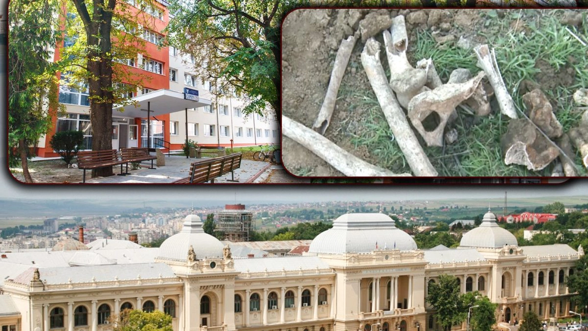 Aproximativ 200 de schelete umane au fost descoperite în spatele Universității „Alexandru Ioan Cuza” din Iași. Parchetul Militar Iaşi a deschis un dosar penal
