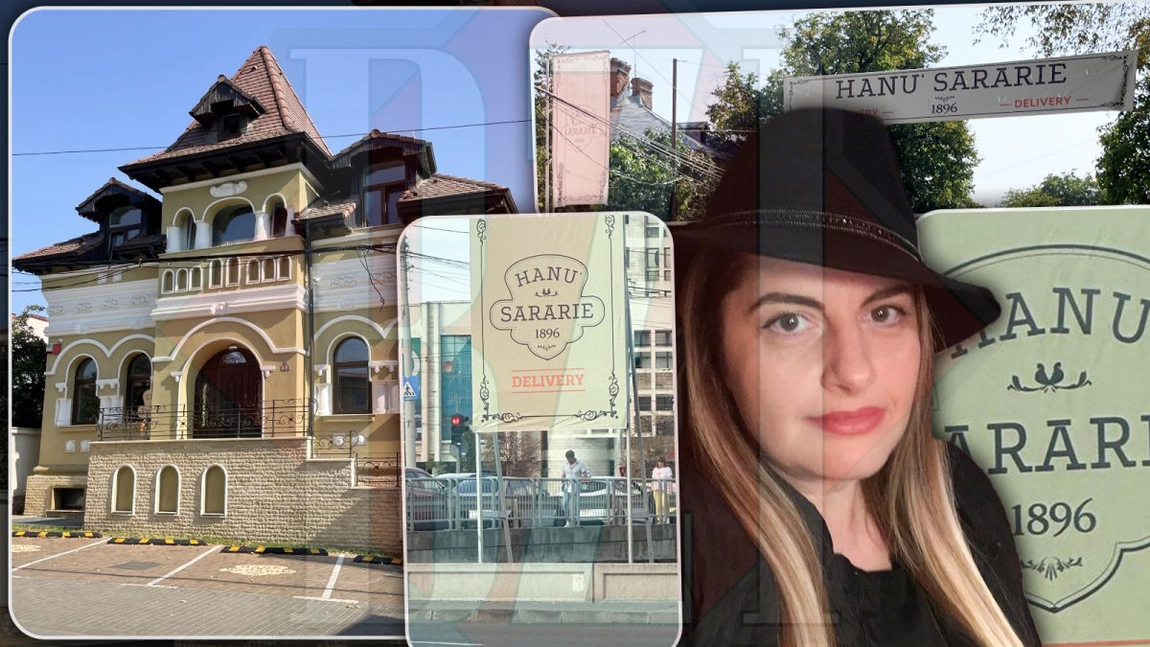 Halal patron de cârciumă de lux! A furat panouri de publicitate din Iași - FOTO