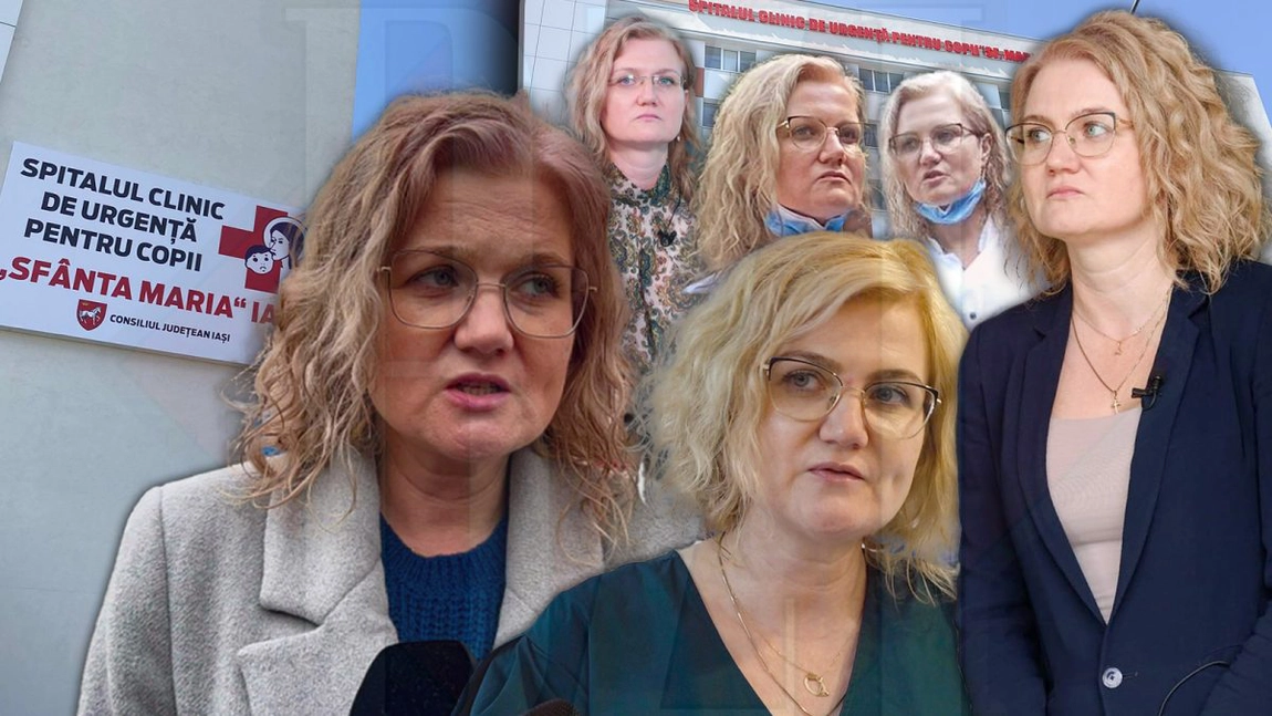Medicii de la Spitalul „Sf. Maria” din Iași sunt tratați ca sclavii pe plantație de managerul Alina Belu. Doctorii sunt amenințați și terorizați - FOTO