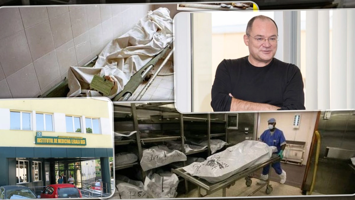 Știați că la IML Iași este un cadavru pe care nimeni nu vrea să-l vadă? Stă la congelator de 10 săptămâni: „Avem 14 cazuri”- FOTO