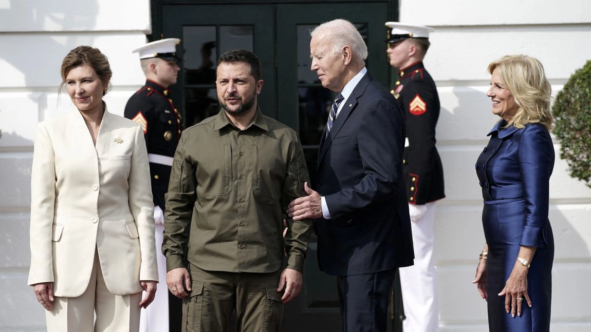 Biden și Zelenski se întâlnesc la Casa Albă. Discuții despre arme