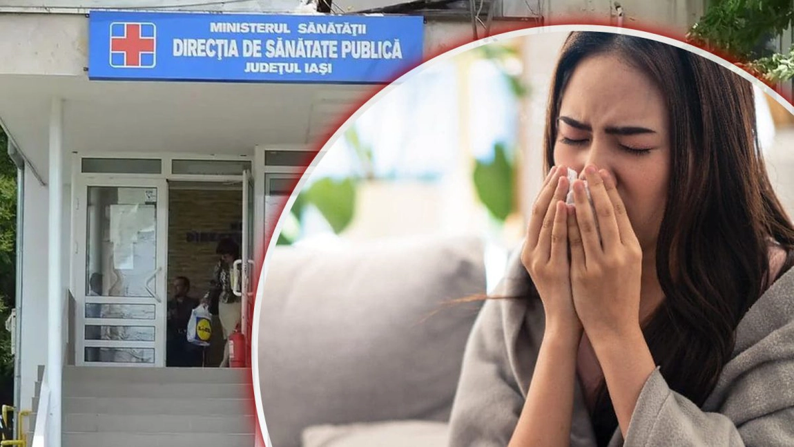 Aproape 7.000 de ieșeni s-au confruntat cu infecții respiratorii acute săptămâna trecută! 207 persoane au avut nevoie de spitalizare