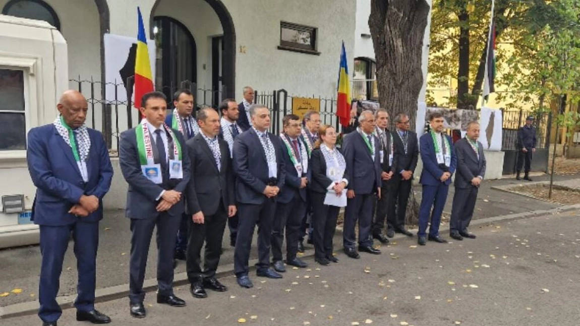 Palestinienii din România organizează astăzi un miting de solidaritate cu Gaza, în Capitală