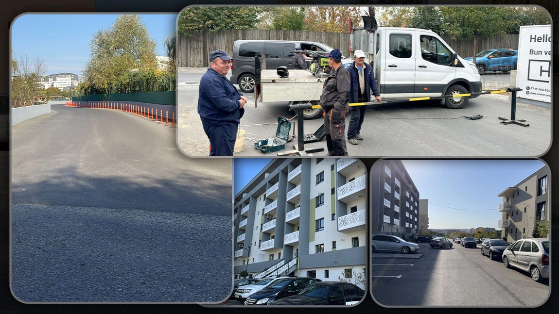 Scandal la Contemporan Homes din cauza barierei montate de primar la intrarea în cartierul cu mii de apartamente: „Este ilegal și abuziv” - FOTO