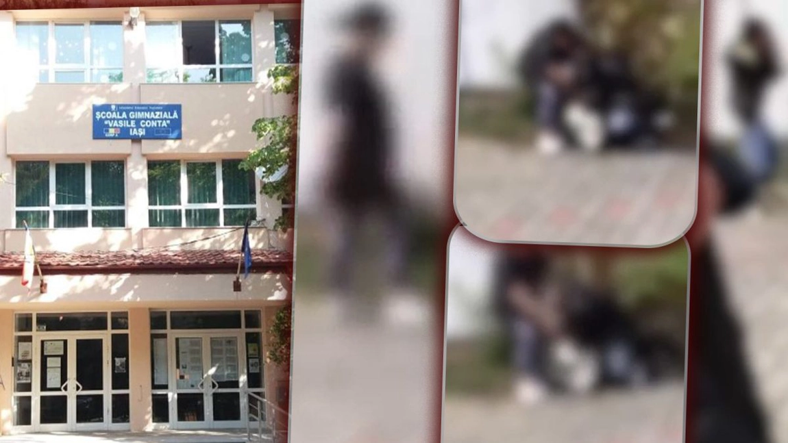 Eleva de la Școala Gimnazială „Vasile Conta” nu s-a mai prezentat la ore după ce a bătut crunt o colegă: „Se provocau constant una pe alta” - FOTO/VIDEO