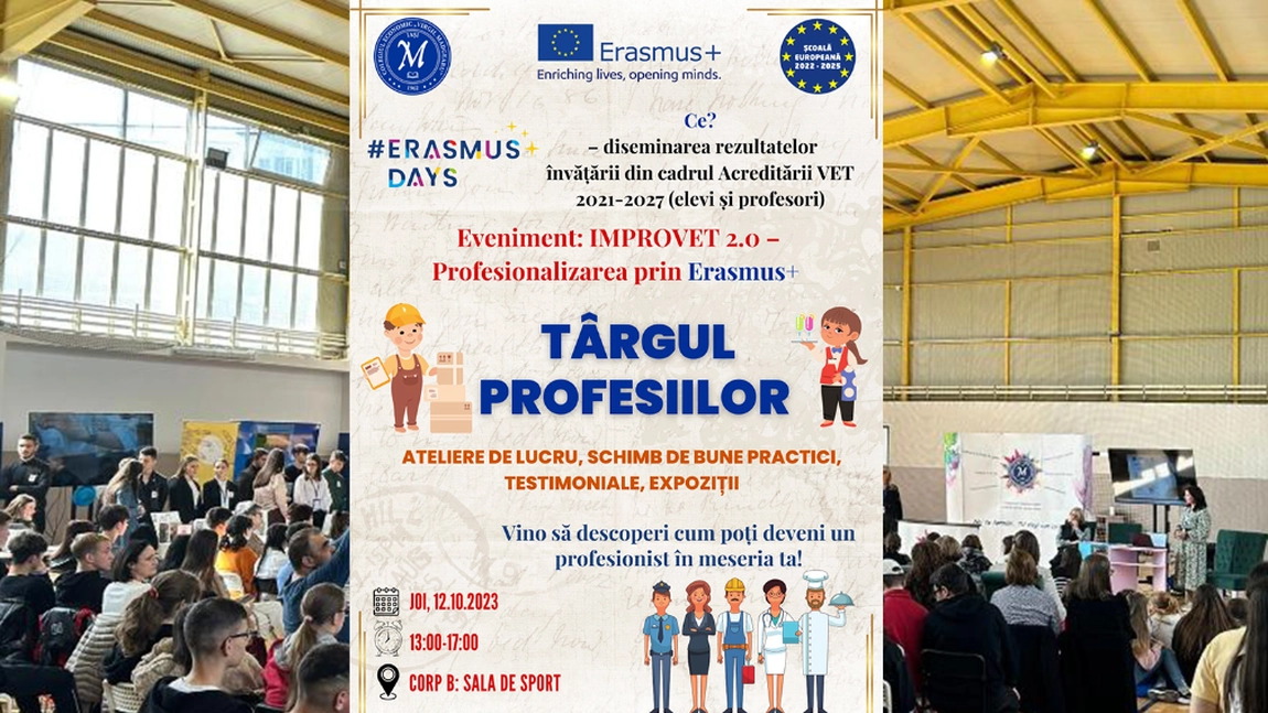 Erasmus+ sau șansa profesionalizării în context european