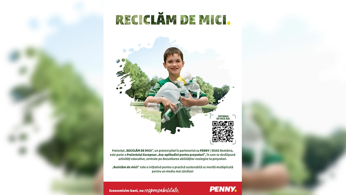Peste 200 de copii de 3-7 ani vor învăța să colecteze selectiv deșeurile