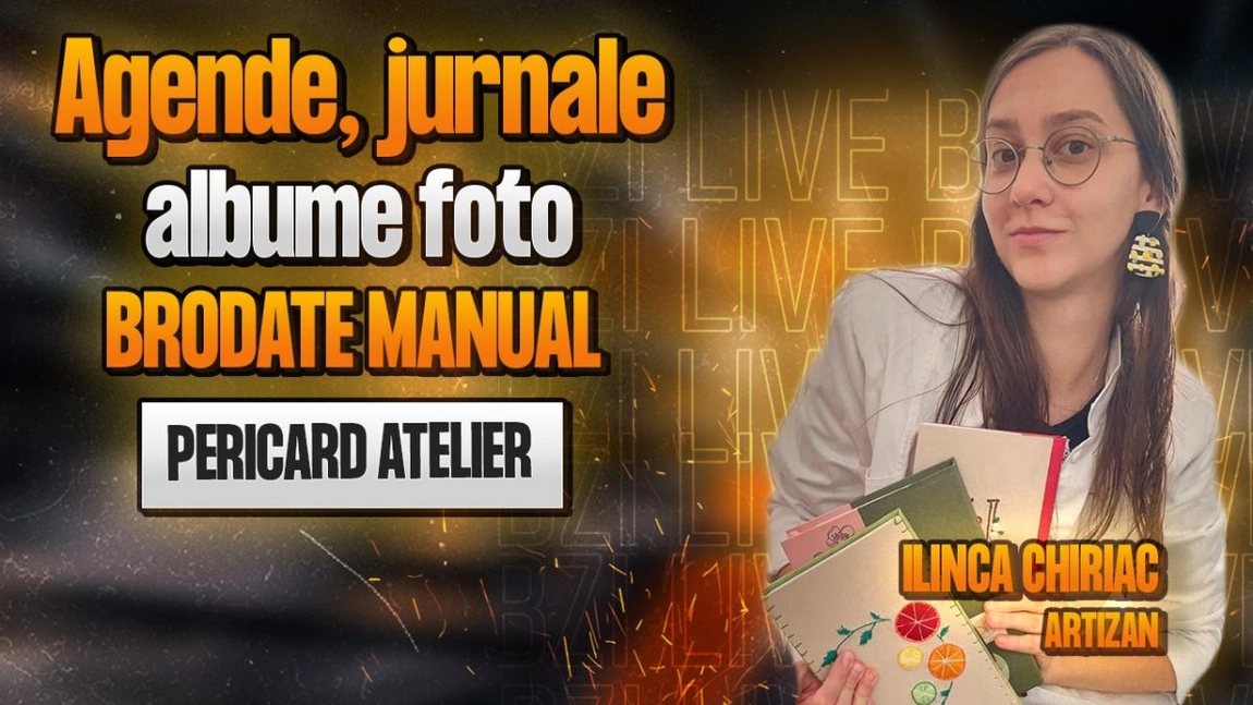 LIVE VIDEO - Ilinca Chiriac, artizan, povestește pentru BZI LIVE despre arta brodatului manual - FOTO
