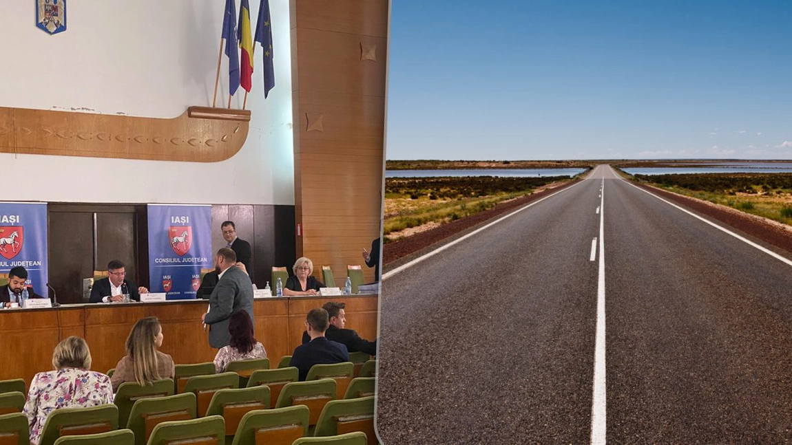 Înființarea centurii ușoare de ocolire a municipiului Iași va fi de interes județean. Proiectul este pe masa consilierilor