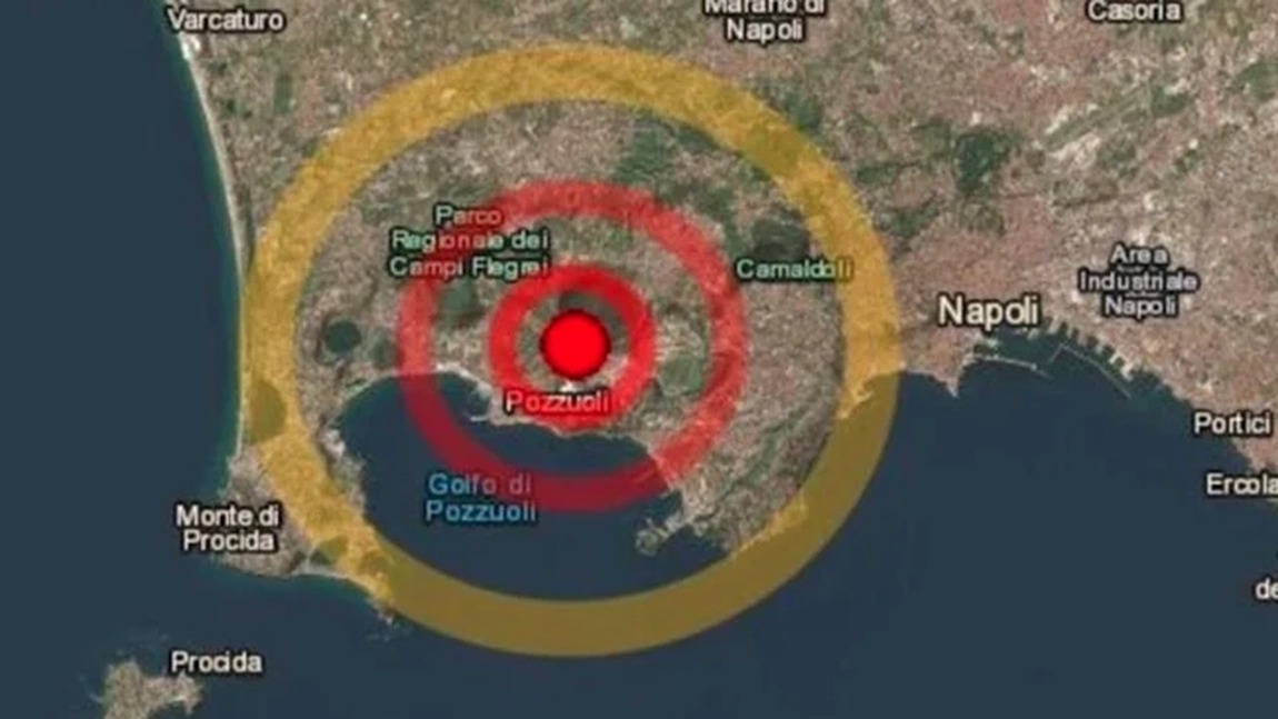 Autoritățile din Napoli pregătesc evacuarea a zeci de mii de oameni din jurul supervulcanului Campi Flegrei