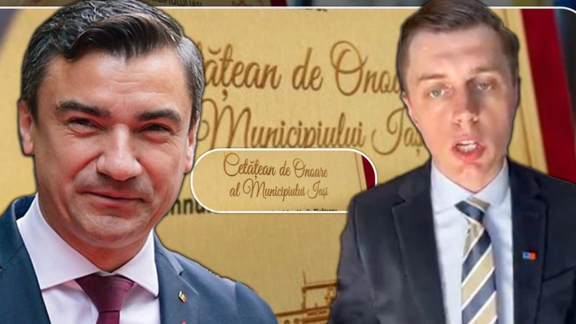 Scandal în Consiliul Local pe titlul de cetățean de onoare. Replica lui Mihai Chirica pentru consilierul USR Timofciuc: „Și-a găsit şi coada de topor care să vorbească despre asta”