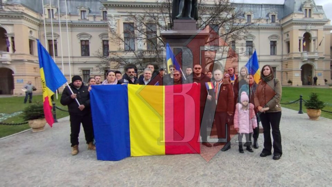 AUR Iași îi invită pe români să participe la manifestările organizate de Ziua Națională a României - FOTO