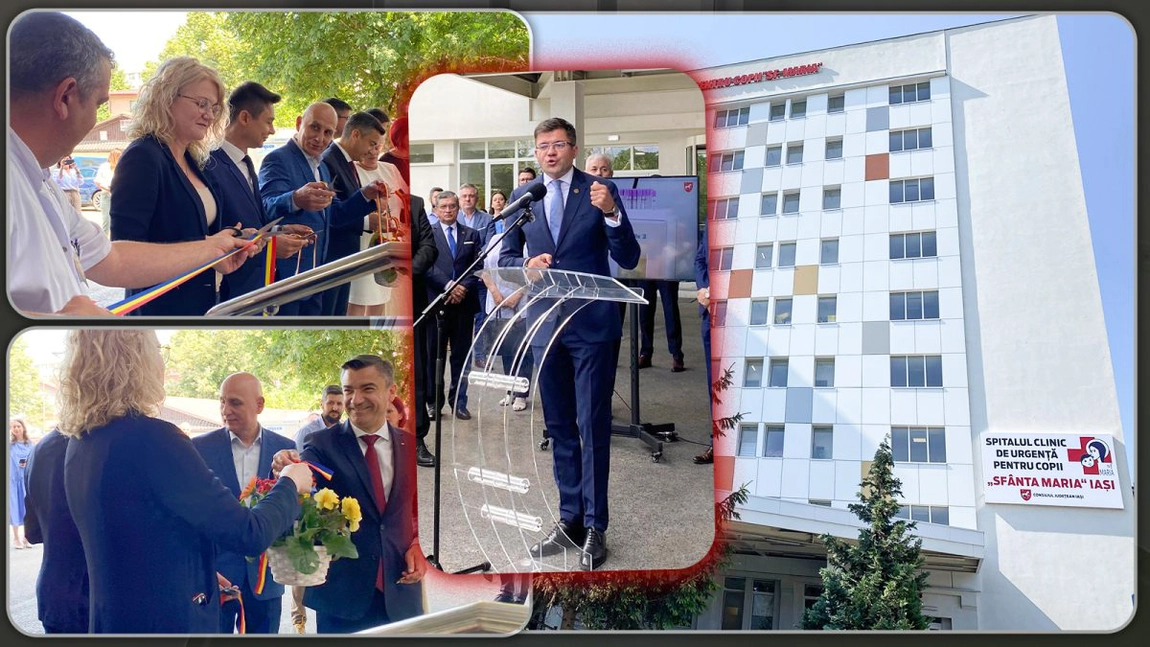 Costel Alexe a confiscat Spitalul de Copii „Sfânta Maria”! Președintele Consiliului Județean din Iași toarnă minciuni pe bandă rulantă - FOTO