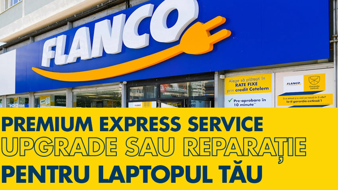 OnLaptop și Flanco dau startul unui parteneriat inovativ, punând la dispoziție servicii de reparații laptop la îndemâna tuturor în România