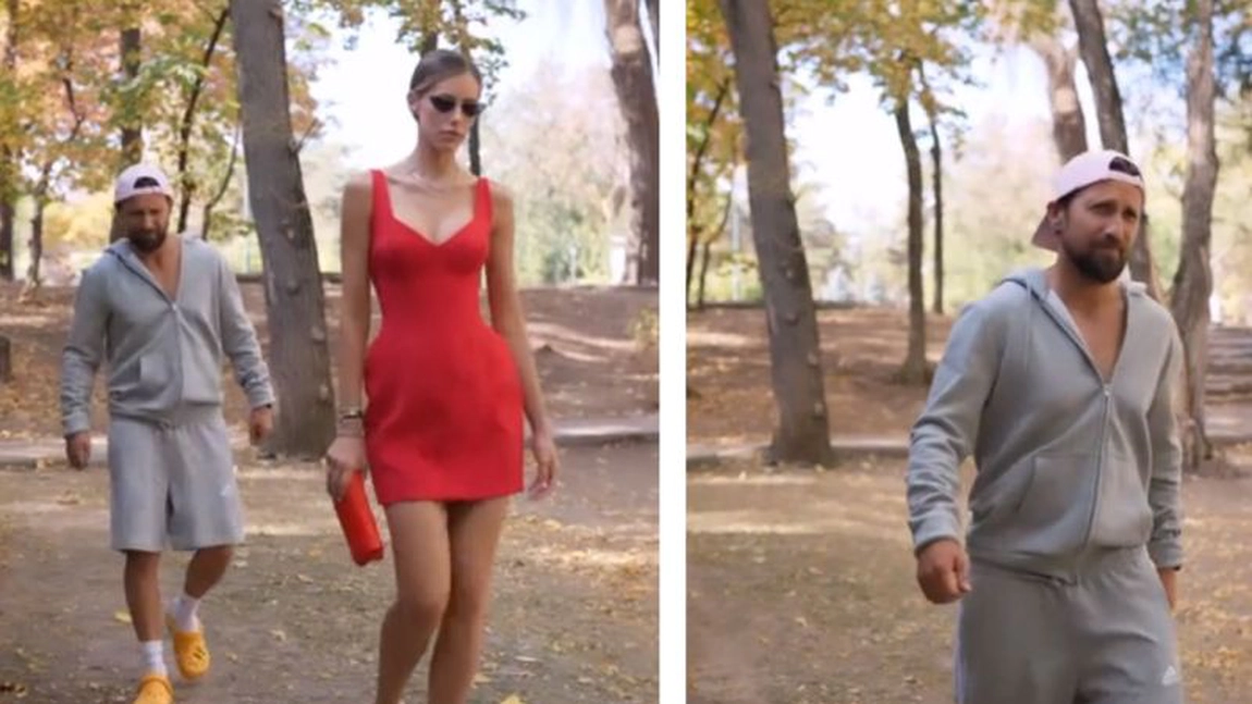 Gabriela Prisăcariu și Dani Oțil, apariție surprinzătoare pe străzile din București! Au imitat un cuplu celebru din SUA