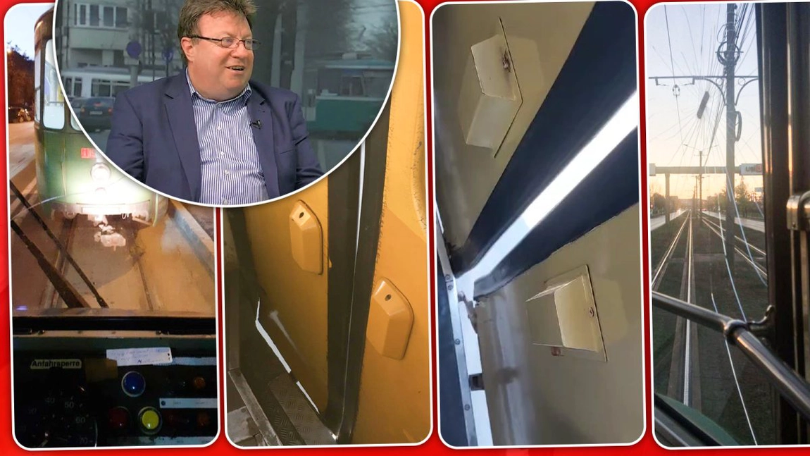 Ieșenii riscă să înghețe în tramvaie. Vatmanii se tem să dea drumul la căldură, fiindcă se defectează vagoanele: „Trebuie să decidem dacă ne încălzim noi sau călătorii” - FOTO