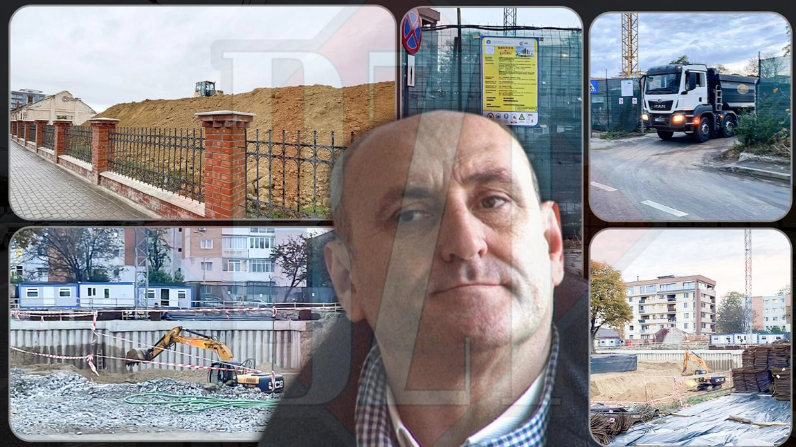 Iasicon a îngropat centrul Iașului cu munți de pământ și a distrus domeniul public! Nu s-au luat măsuri pentru protejarea mediului – FOTO/VIDEO