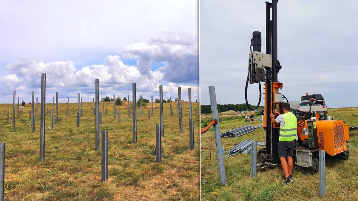 Parcul fotovoltaic de la Aeroportul Internaţional Iaşi a fost pus în funcţiune. Lucrările la terminalul T4 se apropie de final - FOTO