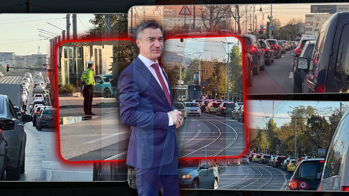 Iașul a paralizat sub domnia baronilor locali și a durerilor în cot. Un șofer are nevoie de câteva ore să traverseze orașul. Primarul Mihai Chirica: „Înghițim în sec, dar terminăm” - FOTO/VIDEO