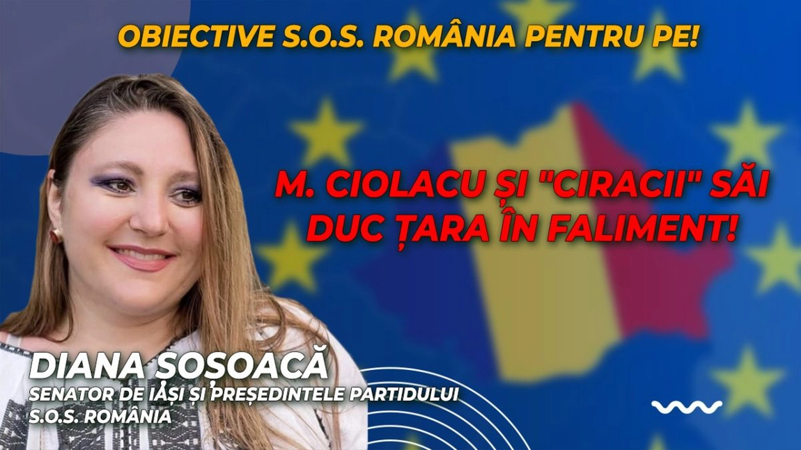 LIVE VIDEO - O nouă ediție BZI LIVE explozivă alături de Diana Șoșoacă, senator de Iași și lider al Partidului S.O.S. România