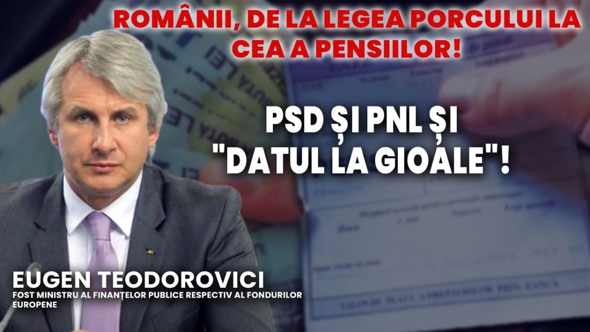 LIVE VIDEO - Eugen Teodorovici, fost ministru de Finanțe și al Fondurilor europene, la BZI LIVE cu o analiză la zi a celor mai importante probleme naționale și internaționale