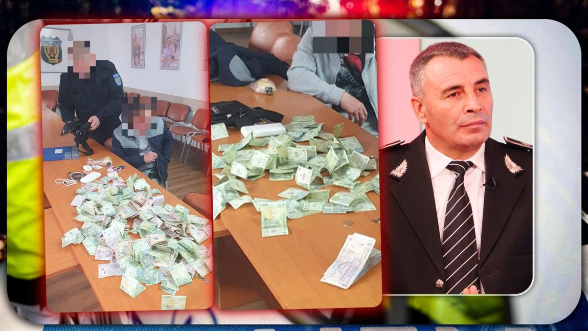Mormane de bani găsiți la un basarabean prins la cerșit. Poate concura la venitul lunar cu un IT-ist bine plătit: „Suntem deja la al treilea caz” - FOTO