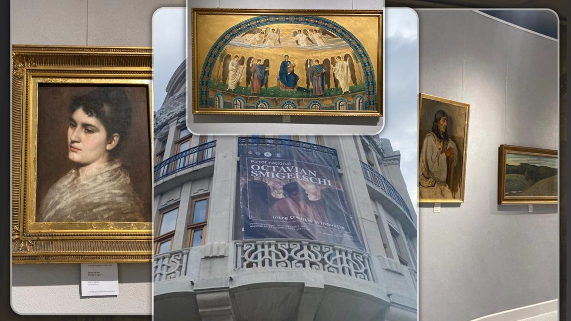 Expoziție inedită la Palatul Braunstein din Iași. Sunt expuse lucrări care nu au mai fost arătate publicului de 110 ani - GALERIE FOTO
