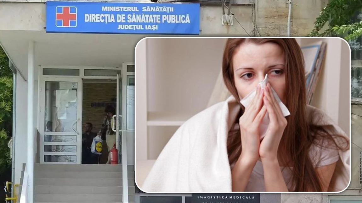 Tot mai mulți ieșeni ajung la spital din cauza virozelor respiratorii! S-au făcut aproape 200 de internări într-o singură săptămână