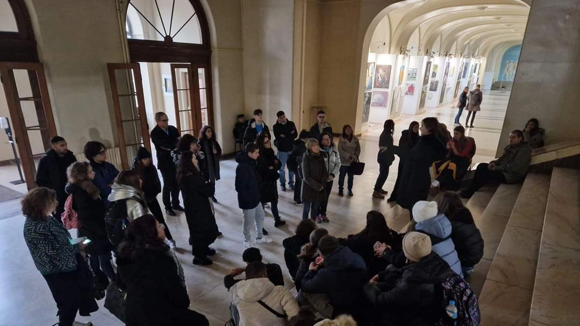 Activitate europeană în cadrul proiectului Climate Action Starts From Local Level, la Colegiul National Iași - FOTO