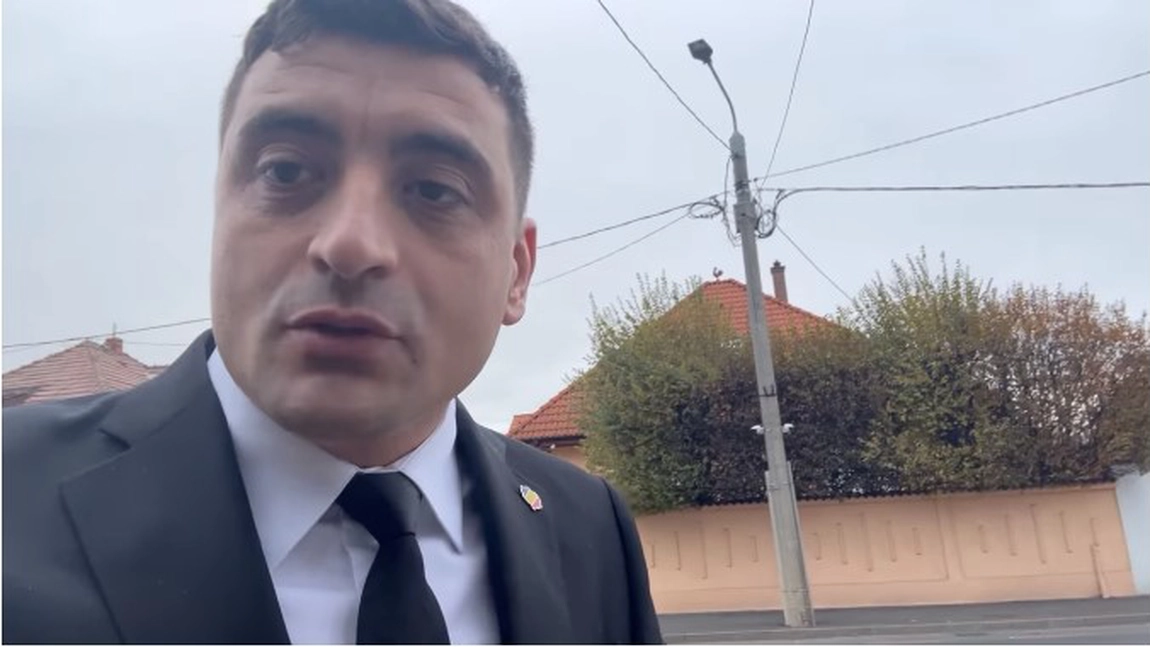 George Simion s-a filmat în fața casei lui Iohannis: ” Faraoane, te-am căutat...” - VIDEO