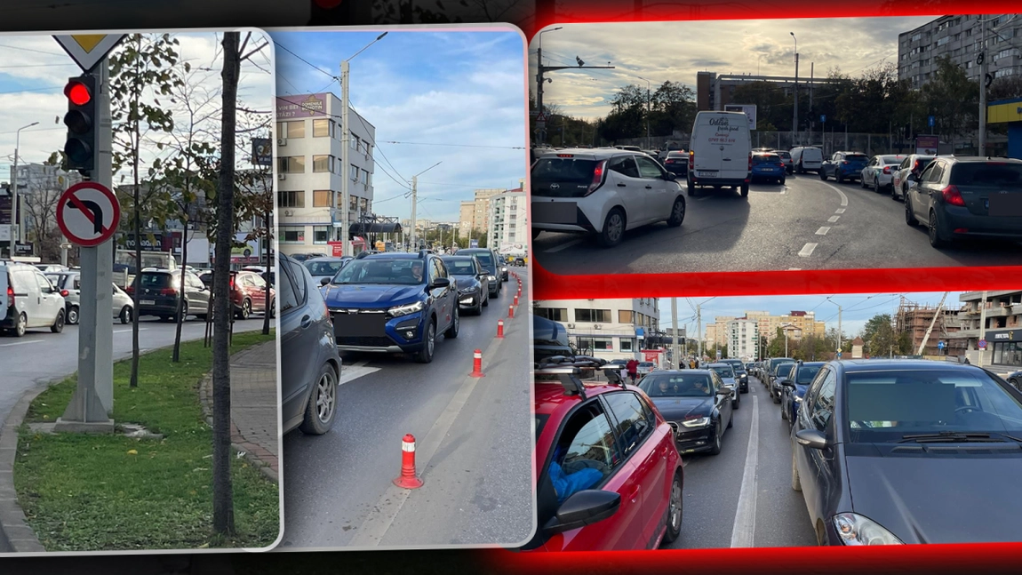 Imagini! Aceasta este harta celor mai aglomerate intersecții din Iași. Traficul este imposibil de dirijat: „O soluție ar fi schimbarea modului de impozitare a mașinilor” - FOTO