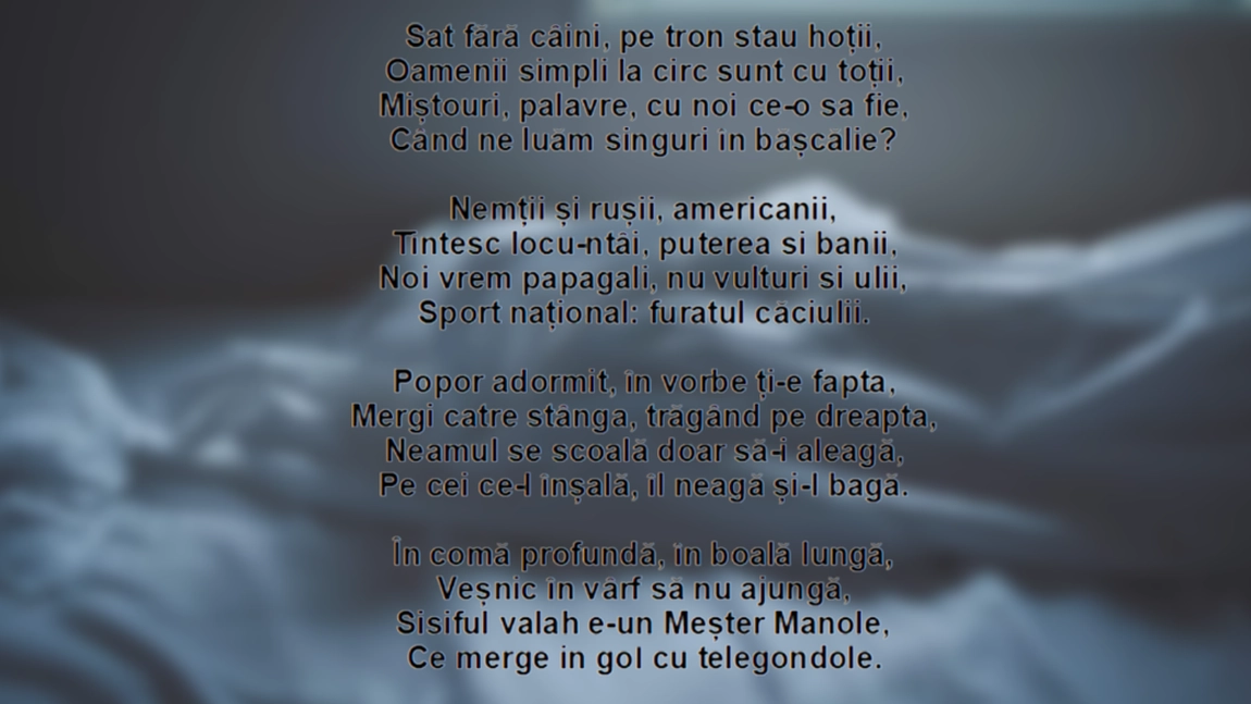Poezie genială de Adrian Păunescu: 