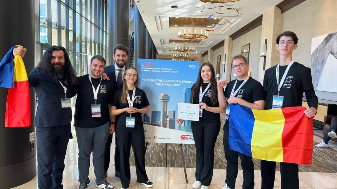 Marele Premiu pentru cea mai avansată inimă artificială din lume, câștigat de o echipă de studenți de la UMF Iași - FOTO