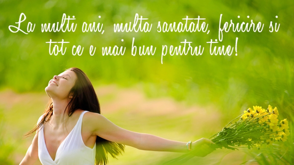 Urări la mulţi ani pentru zi de naştere! Iată cele mai frumoase mesaje