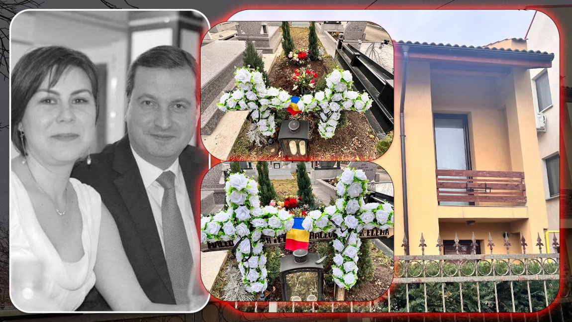 Au trecut 6 ani de la moartea soților Maleon! În casa în care Anda și Bogdan s-au sinucis în Ajunul Crăciunului a rămas încuiată povestea lor. Pe morminte sunt trandafiri roșii - FOTO