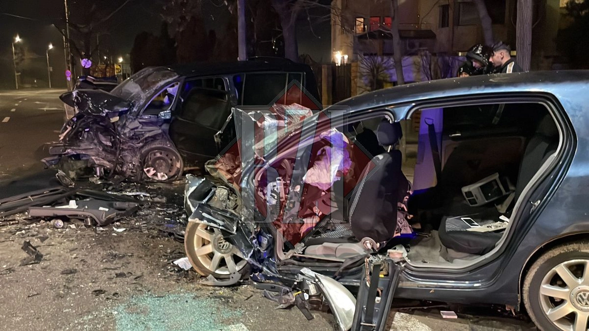 Accident rutier în Bucium! Cinci persoane au fost rănite grav după ce două autoturisme s-au izbit frontal - FOTO, VIDEO