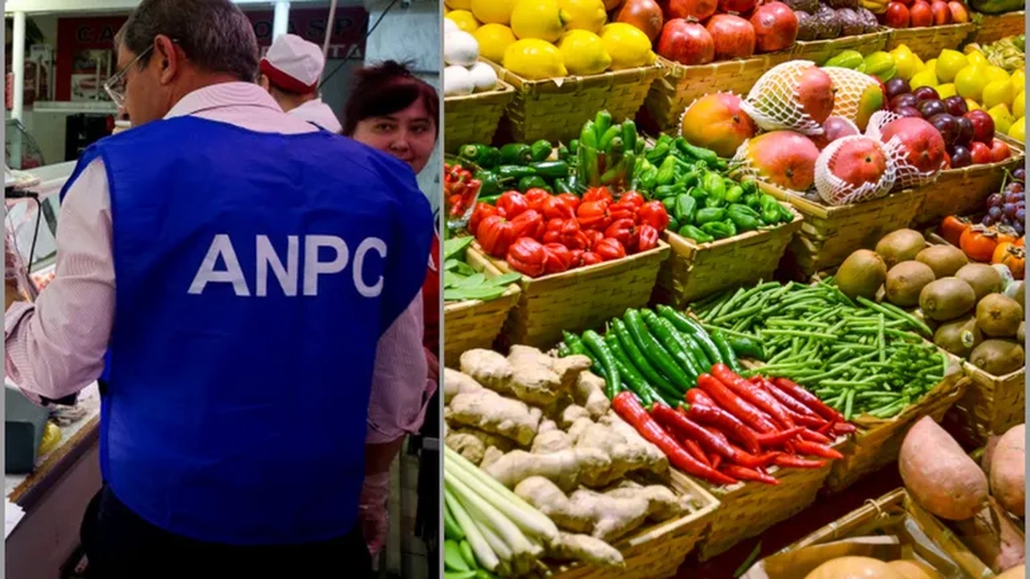 ANPC a descins la comercianții de legume și fructe. Ce amenzi au acordat inspectorii