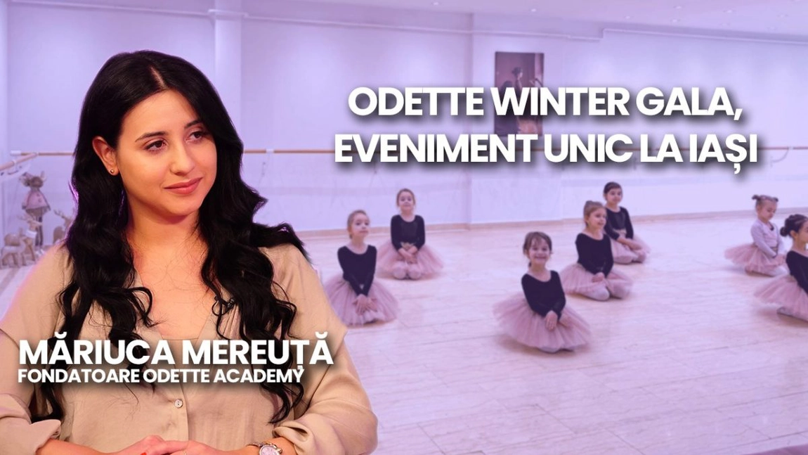 LIVE VIDEO - Odette Winter Gala, eveniment unic la Iași! Măriuca Mereuță vorbește despre gala de balet la BZI LIVE - FOTO