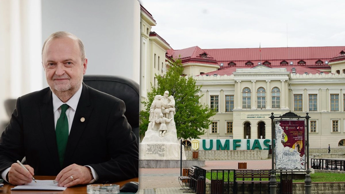 Prof. univ. dr. Viorel Scripcariu, reales rector al Universității de Medicină și Farmacie „Grigore T. Popa