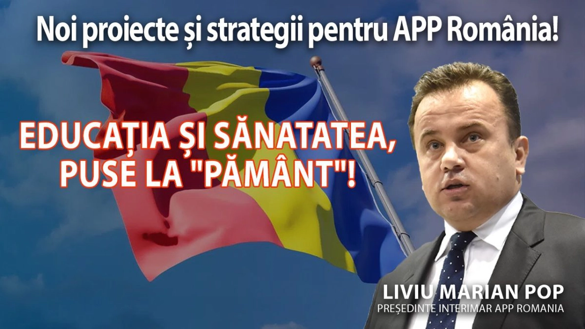 LIVE VIDEO - Fostul ministru al Educației și Dialogului social, prof. Liviu Marian Pop, președinte interimar APP România revine într-o specială emisiune BZI LIVE