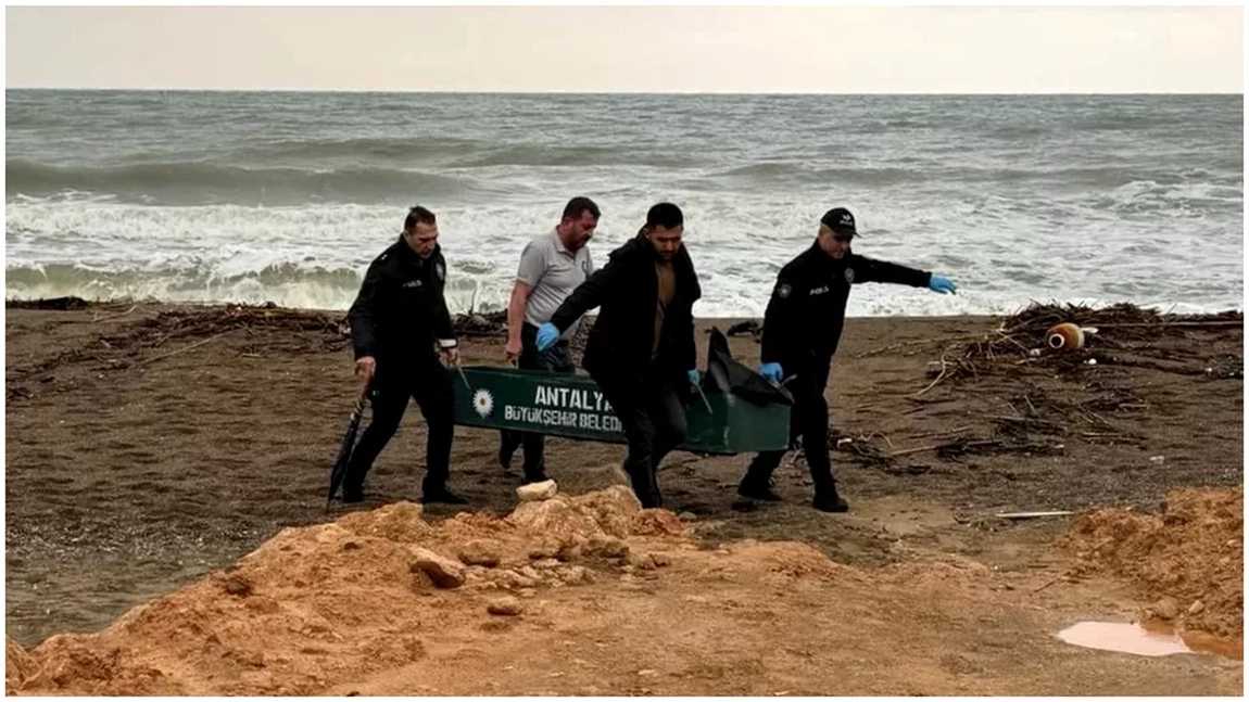 Descoperire macabră în Antalya: mai multe cadavre au fost găsite pe plajă în mai puțin de o săptămână