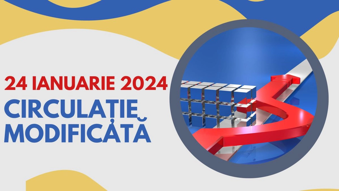 Atenție, ieșeni! Modificări în circulația mijloacelor de transport cu ocazia Zilei Unirii Principatelor Române