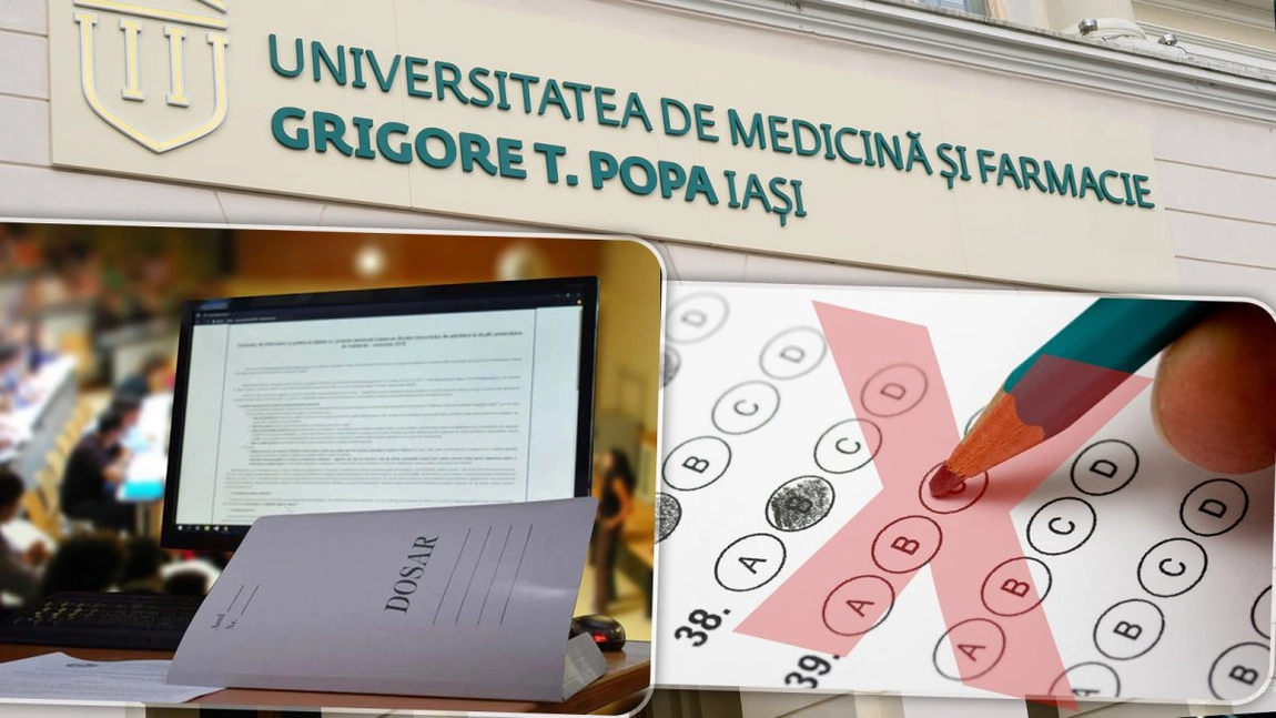 Schimbări majore la concursul de admitere de la UMF Iași. Selecție pe bază de dosare pentru programele de studiu de trei ani