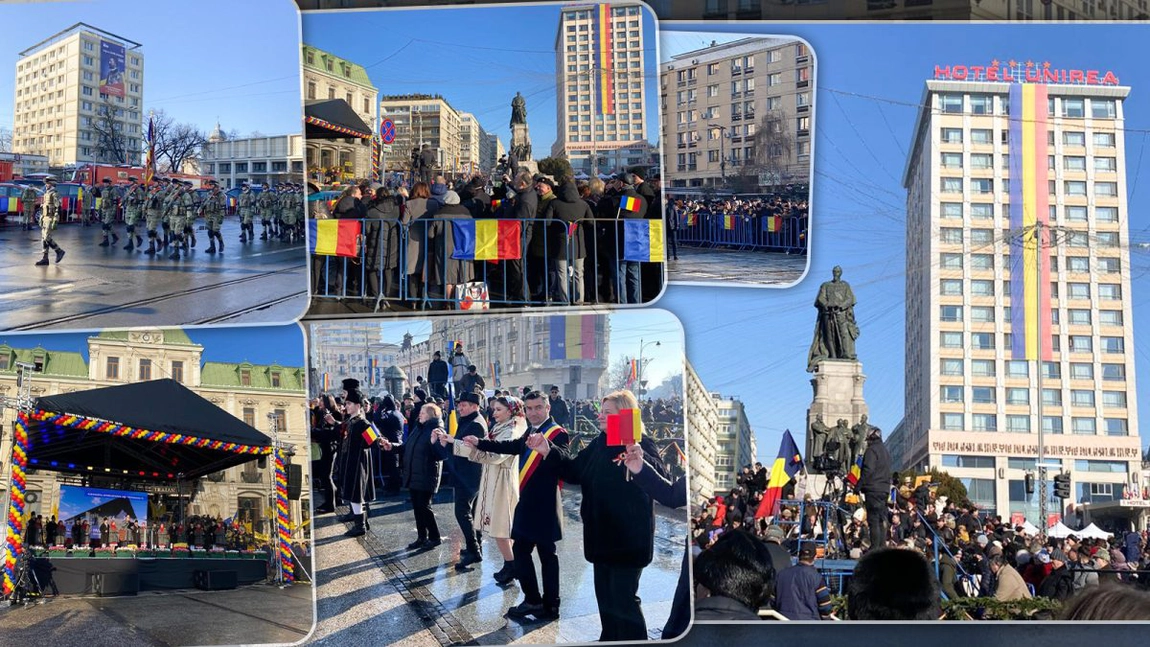 A fost Mica Unire a politicienilor la Iași! Poporul a fost ținut între garduri și sub pază armată! - FOTO/VIDEO